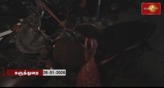 களுத்துறை வாகன விபத்தில் ஒருவர் உயிரிழப்பு